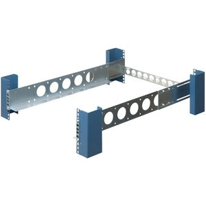 Rack Solutions 2U Universal Rail 24in Depth with Wirebar - PEGASUSS 