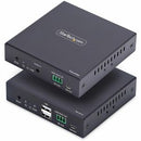 StarTech.com HDMI KVM Extender Over IP Network, 4K 60Hz, Driverless, HDMI and USB Over Ethernet/CAT6, AVoIP, Transmitter/Receiver Kit - PEGASUSS 