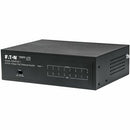 Eaton Tripp Lite Series 8-Port 10/100/1000 Mbps Desktop Gigabit Ethernet Unmanaged Switch with PoE+, 60W, Metal Enclosure - PEGASUSS 