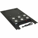 Eaton Tripp Lite Series SmartRack Roof-Mounted Fan Panel for Deep Rack Enclosure Cabinets - 6 120V Fans, 630 CFM, 5-15P Plug - PEGASUSS 