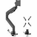 Rocstor ErgoReach Mounting Arm for Monitor, Curved Screen Display, Flat Panel Display - Matte Black - PEGASUSS 