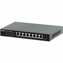 Eaton Tripp Lite Series 8-Port 2.5 Gbps Desktop Gigabit Ethernet Unmanaged Switch with PoE+ Pass-Through, 100W, Metal Enclosure, TAA - PEGASUSS 
