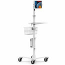 Compulocks Universal Medical Rolling Cart - Rise Freedom Extended Cling - PEGASUSS 