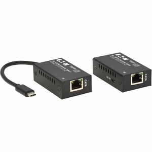 Eaton Tripp Lite Series USB-C to HDMI over Cat6 Extender Kit, Transmitter/Receiver, 4K 120 Hz, HDR10, Up to 82 ft. (25 m) - PEGASUSS 