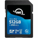 OWC 512GB Atlas Pro SDXC UHS-II V60 Memory Card - PEGASUSS 