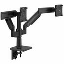 Humanscale M/Flex X22SBB Mounting Arm for Monitor, Clamp Mount, Docking Station - Black - PEGASUSS 