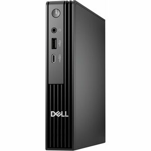 Dell Pro Micro QCM1250 Desktop Computer - Intel Core Ultra 5 235T - 16 GB - 256 GB SSD - Micro PC - Black - PEGASUSS 