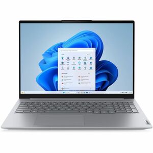 Lenovo ThinkBook 16 G8 IRL 21SH000GUS 16" Notebook - WUXGA - Intel Core 5 210H - 16 GB - 512 GB SSD - English Keyboard - Arctic Gray - PEGASUSS 