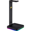 Corsair ST100 RGB Premium Headset Stand With 7.1 Surround Sound - PEGASUSS 