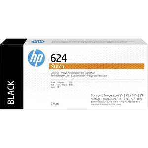 HP 624 Original Inkjet Ink Cartridge - Black Pack