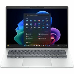 HP EliteBook 8 G1i 16" Touchscreen Notebook - WUXGA - Intel Core Ultra 5 236V - vPro Technology - 16 GB - 512 GB SSD - English Keyboard - Glacier Silver Aluminum - PEGASUSS 