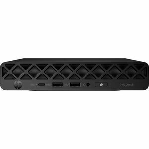 HP ProDesk 4 G1i Desktop Computer - Intel Core Ultra 5 235T - 16 GB - 256 GB SSD - Mini PC - Jack Black - PEGASUSS 