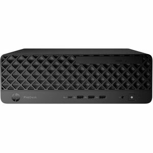 HP ProDesk 4 G1i Desktop Computer - Intel Core Ultra 5 15th Gen 235 - vPro Technology - 16 GB - 256 GB SSD - Small Form Factor - Jack Black - Smart Buy - PEGASUSS 