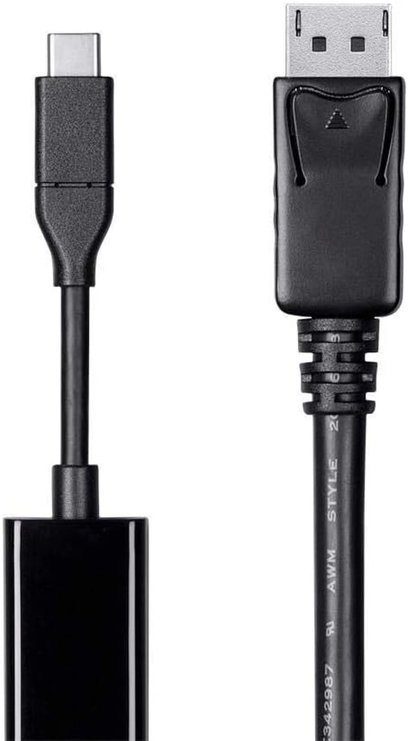 USB 3.1 Type-C to Displayport Cable - Active, 5Gbps, up to 4K@60Hz, 10 Feet, Black