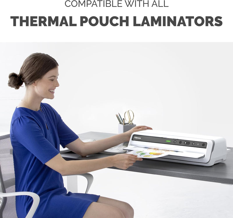 Fellowes Hot Laminating Pouches, Legal, 3 Mil, 50 Pack (52226)