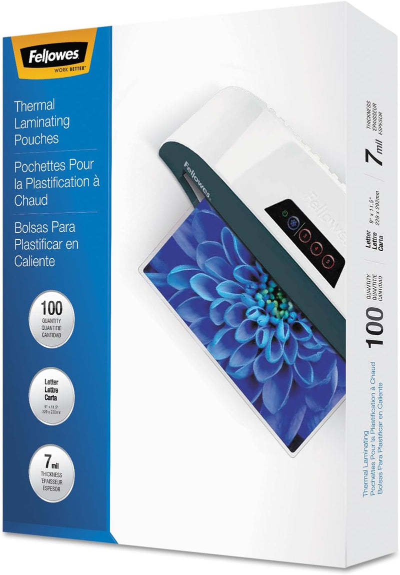 52041 Laminating Pouches 7Mil 11 1/2 X 9 100/Pack