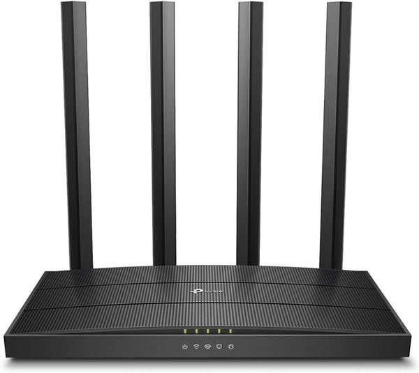 AC1900 Wireless MU-MIMO Wifi Router - Dual Band Gigabit Wireless Internet Routers for Home, Parental Contorls & QS, Beamforming (Archer C80) (Renewed)