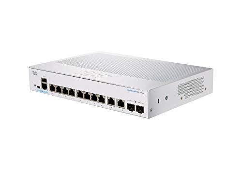 Cisco Business CBS350-8T-E-2G Managed Switch