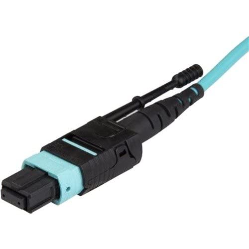 1M MPO/MTP Fiber Optic Cable OM3 40GB Push/Pull TAB