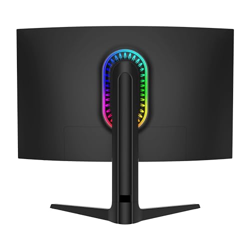 HYUNDAI 32-Inch Curved Gaming Monitor, 165Hz, QHD (2560x1440) LED, HDMI, VESA Mountable, Black, 32CGM Series – Black