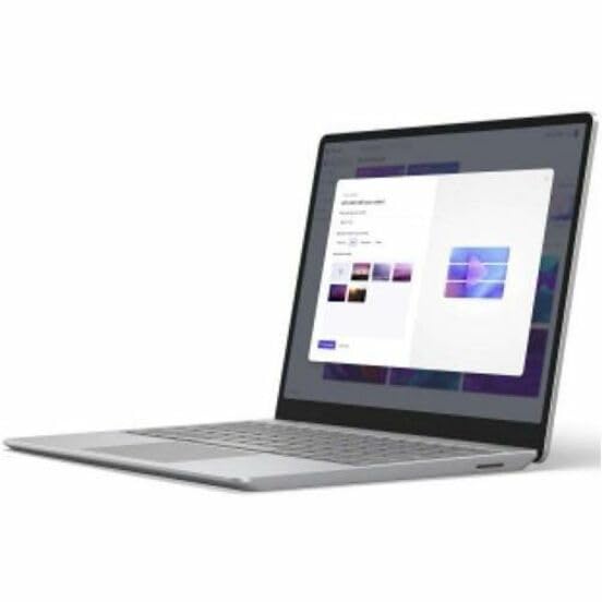 Microsoft Surface Laptop Go 3 12.4" Touchscreen Notebook - 1536 x 1024 - Intel Core i5-16 GB Total RAM - 256 GB SSD - Platinum - Intel Chip - Windows 11 Pro - Intel Iris Xe Graphics - PixelSens - PEGASUSS 
