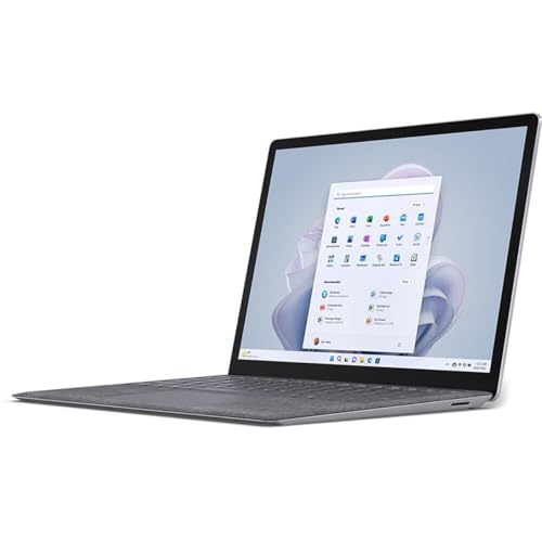 Microsoft Surface Laptop 5 13.5" Touchscreen Notebook - 2256 x 1504 - Intel Core i7 12th Gen i7-1265U - Intel Evo Platform - 16 GB Total RAM - 512 GB SSD - Platinum - PEGASUSS 