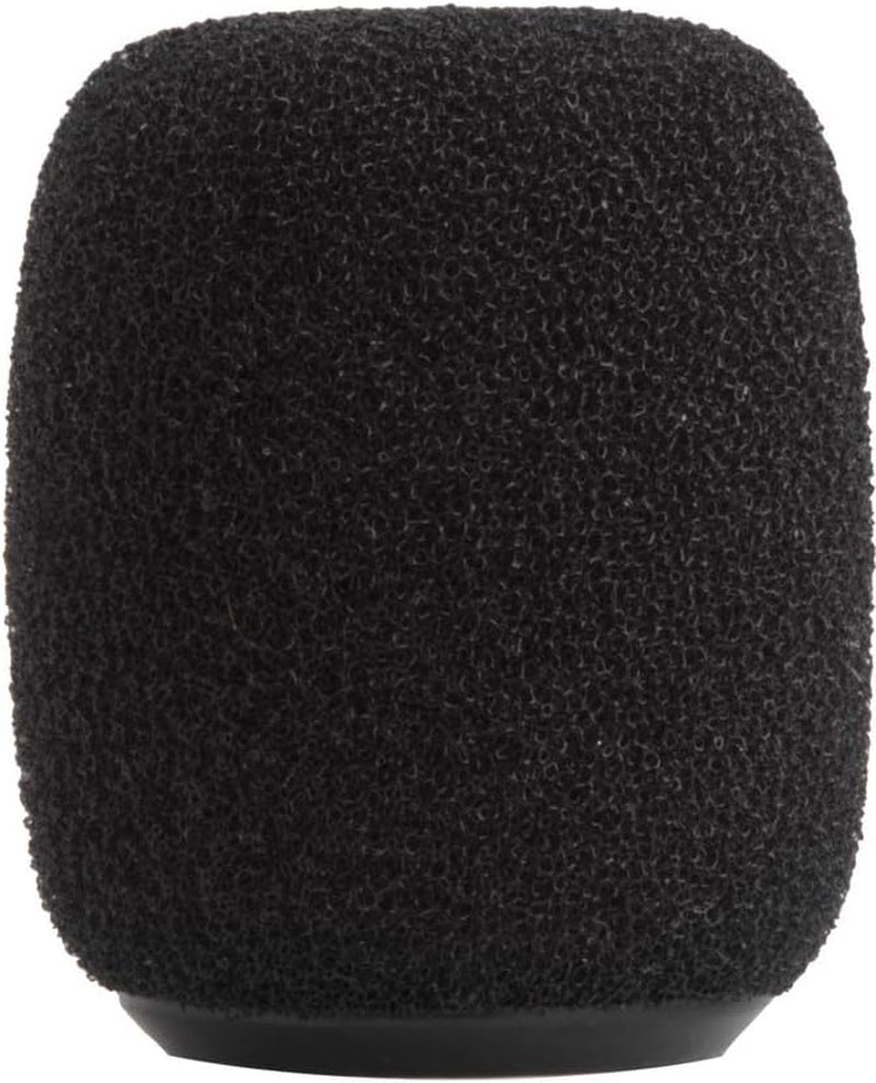 RK183WS Black Snap-Fit Foam Windscreens for MX183 MX184 MX185 Beta 98 WL183 WL184 & WL185 (4)