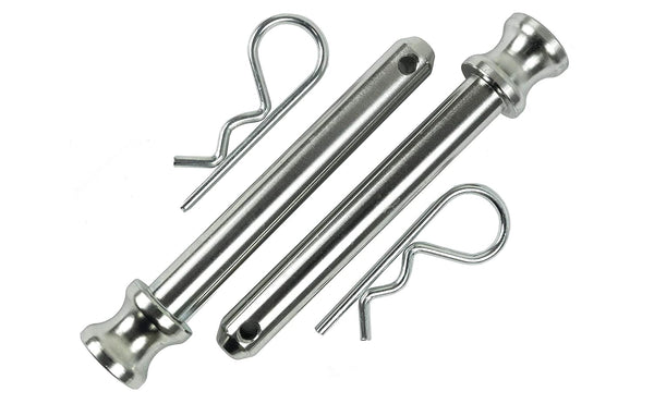 Corrosion-Resistant 5/8" Pins for Bulletproof Hitches (Sold as Pair), Stainless Steel with Electroless Nickel Plating (Rated to 36,000Lbs)