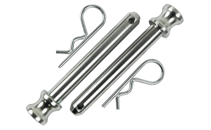 Corrosion-Resistant 5/8" Pins for Bulletproof Hitches (Sold as Pair), Stainless Steel with Electroless Nickel Plating (Rated to 36,000Lbs)