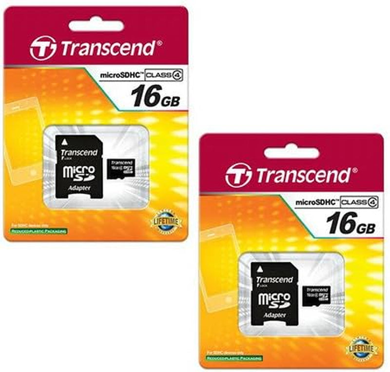 Palm Treo 800W Cell Phone Memory Card 2 X 16GB Microsdhc Memory Card with SD Adapter (2 Pack)