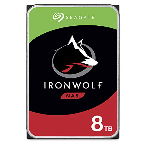 Seagate IronWolf 10 TB NAS Internal Hard Drive HDD – 3.5 Inch SATA 6 Gb/s 7200 RPM