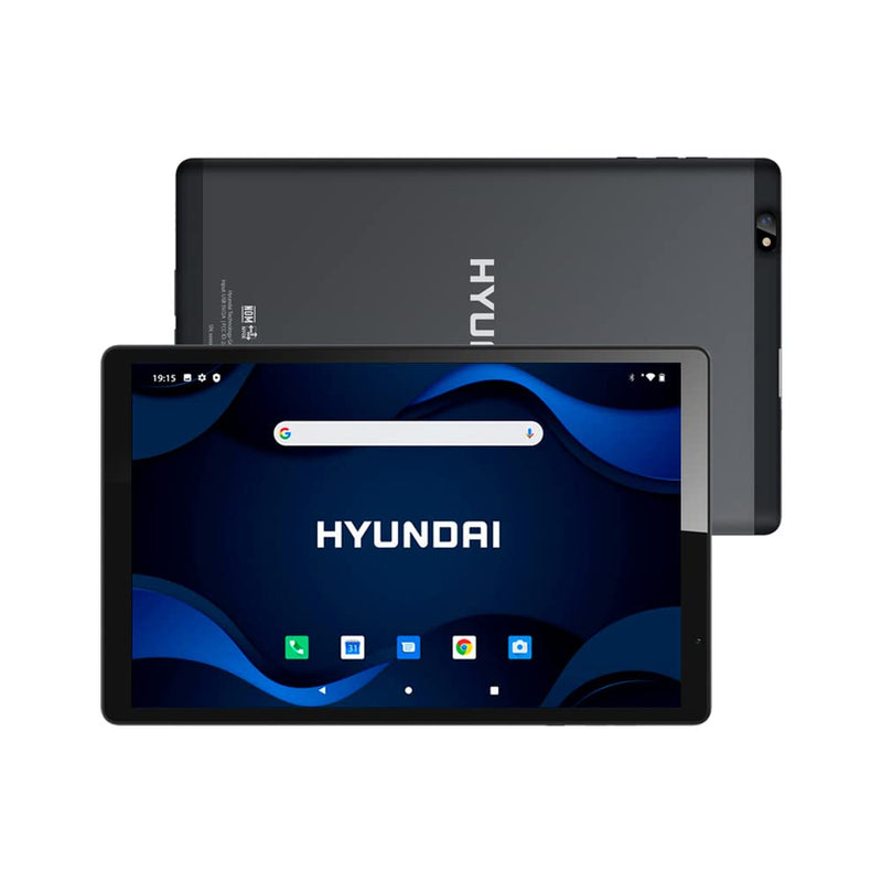 HYUNDAI Hytab Plus 10 Inch Android Tablet - HD Display, 3GB RAM 32GB Storage Quad-Core, Android 11, Fast AX WiFi, MicroSD Slot, 6000 mAh with Screen Protector, Stylus and Wire Earbuds Included