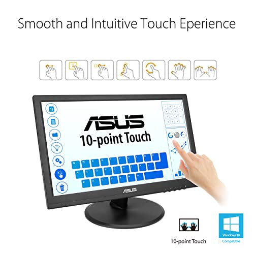 ASUS VP229Q 21.5” Monitor, 1080P Full HD, 75Hz, IPS, FreeSync/Adaptive-Sync, Eye Care, HDMI DisplayPort VGA, Frameless - PEGASUSS 