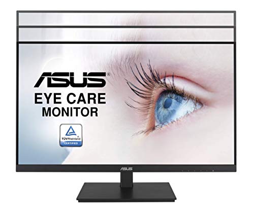 ASUS 27” 1080P Video Conference Monitor (BE279QSK) - Full HD, IPS, Built-in Adjustable 2MP Webcam, Mic Array, Speakers, Eye Care, Wall Mountable, Frameless - PEGASUSS 