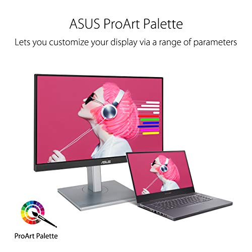 ASUS ProArt Display 24” (24.1” viewable) 16:10 HDR Professional Monitor (PA248CRV) - IPS, (1920 x 1200), 97% DCI-P3, ΔE < 2, Calman Verified, USB-C PD 96W, DisplayPort - PEGASUSS 