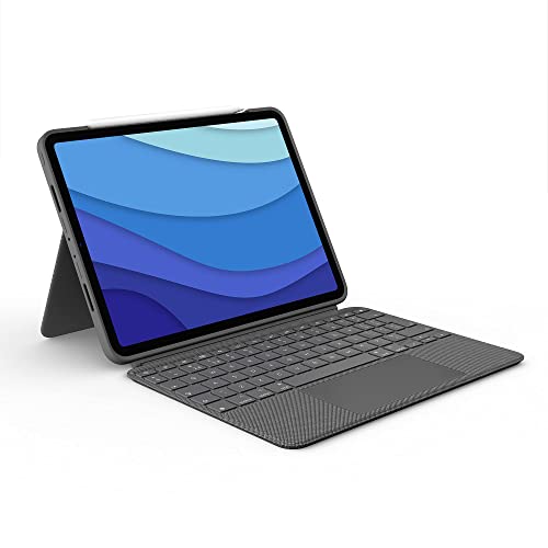 Logitech Combo Touch Keyboard Case for iPad (7th, 8th & 9th Generation) - PEGASUSS 