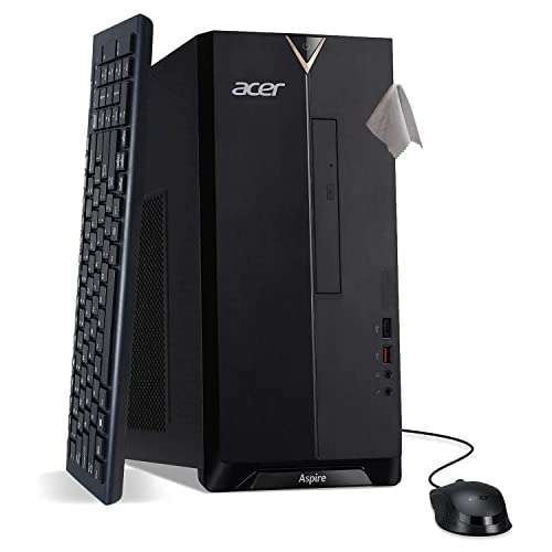 Acer Aspire TC-1660-UA19 Desktop PC, 10th Gen Intel Core i5-10400(6 Core, Up to 4.3GHz,Beat i7 8700), 8X DVD, Wi-Fi 6, Bluetooth 5, Windows 11,ARIMOOZ - PEGASUSS 