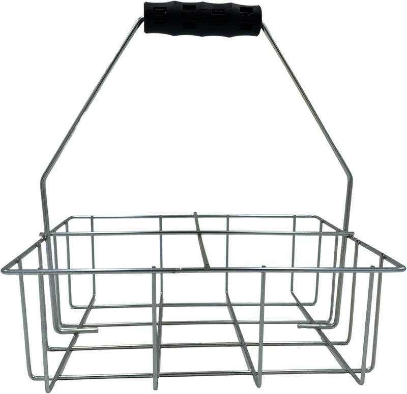 Wire Bottle Carrier for Libbey, Stanpac,  32 and 64 Oz Bottles (64 Oz  ®, 4 Cell Carrier)