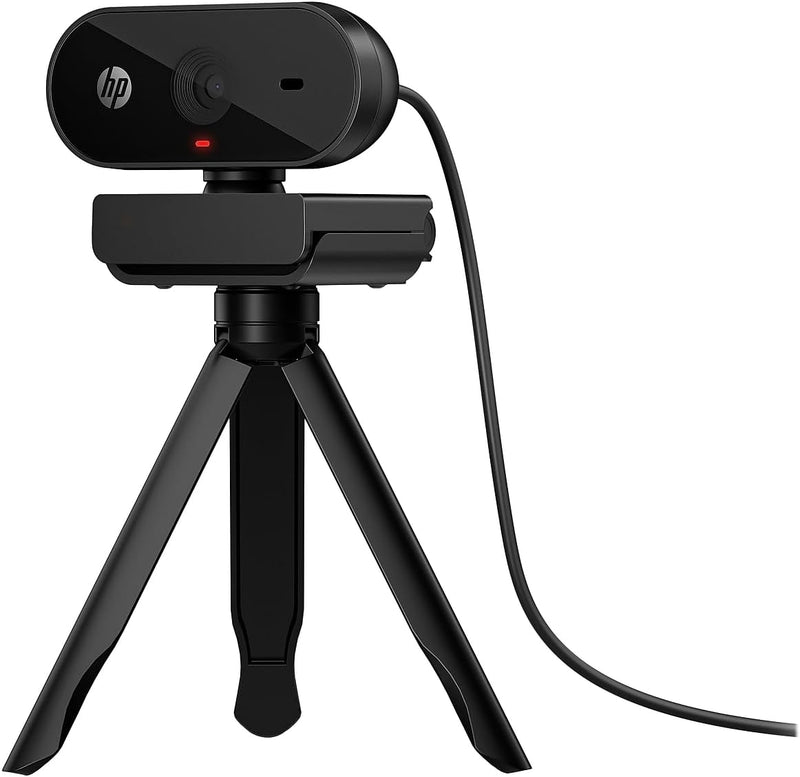 320 FHD Webcam - USB-A Computer Camera with Mic & Privacy Cover - for Desktop, Laptop, & Chromebook - 1080P Resolution W/Wide FOV - Zoom & Teams Compatible - Clip Mount, Tripod Support, & Swivel