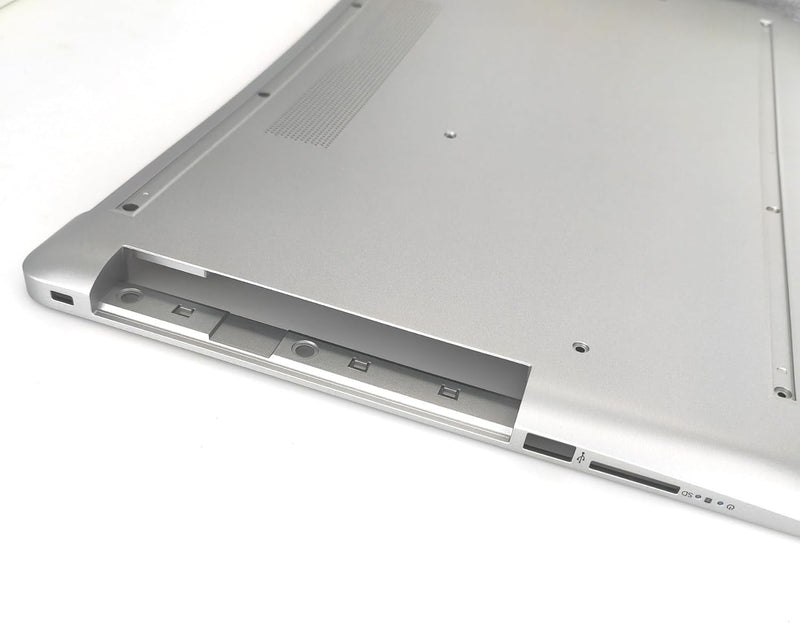 Replacement Bottom Case Base Enclosure Lower Cover for HP 17-By 17T-By 17-CA 17Z-CA 17G-Cr 17Q-Cs 17.3" Series Laptop L22508-001 6070B1308207 Natural Silver