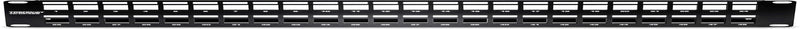 48-Port Blank Keystone Shielded 2U HD Patch Panel, TC-KP48S, 2U 19” Metal Rackmount Housing, Network Management Panel, Recommended with TC-K06C6A Cat6A Keystone Jacks (Sold Separately)