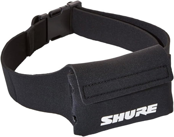 Shure WA570A Neoprene Bodypack Belt Pouch for Wireless Bodypack Transmitters - Ideal for Fitness Instructors