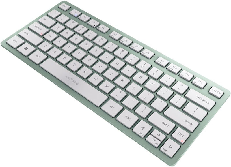 KW 7100 Mini Multi Device Compact Wireless Keyboard with Bluetooth. (Agave Green)