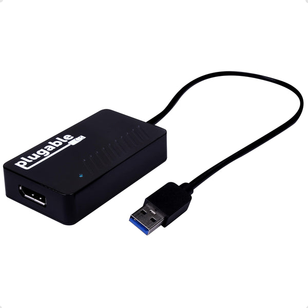 Plugable USB 3.0 to DisplayPort 4K UHD Video Graphics Adapter for Multiple Monitors up to 3840x2160 Supports Windows 11,10, 8.1, 7, and macOS - PEGASUSS 