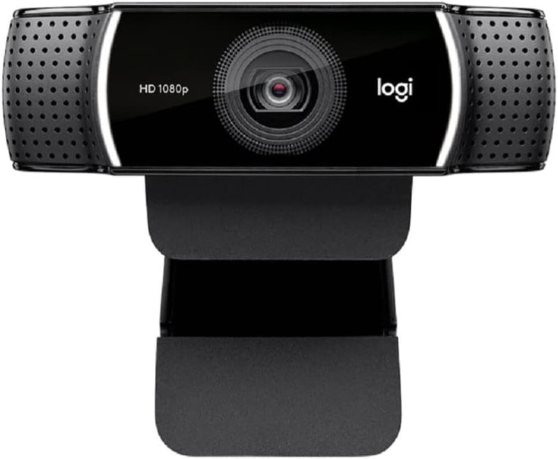 C922 Pro Stream 1080P Webcam with Ring Light and USB Hub
