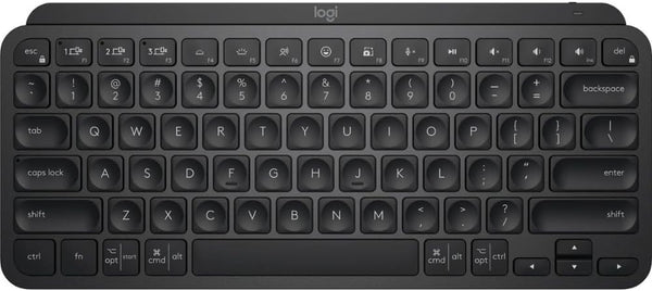 Logitech MX Keys Mini Wireless Keyboard - Black (Renewed)