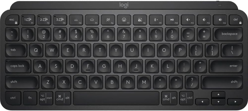 Logitech MX Keys Mini Wireless Keyboard - Black (Renewed)