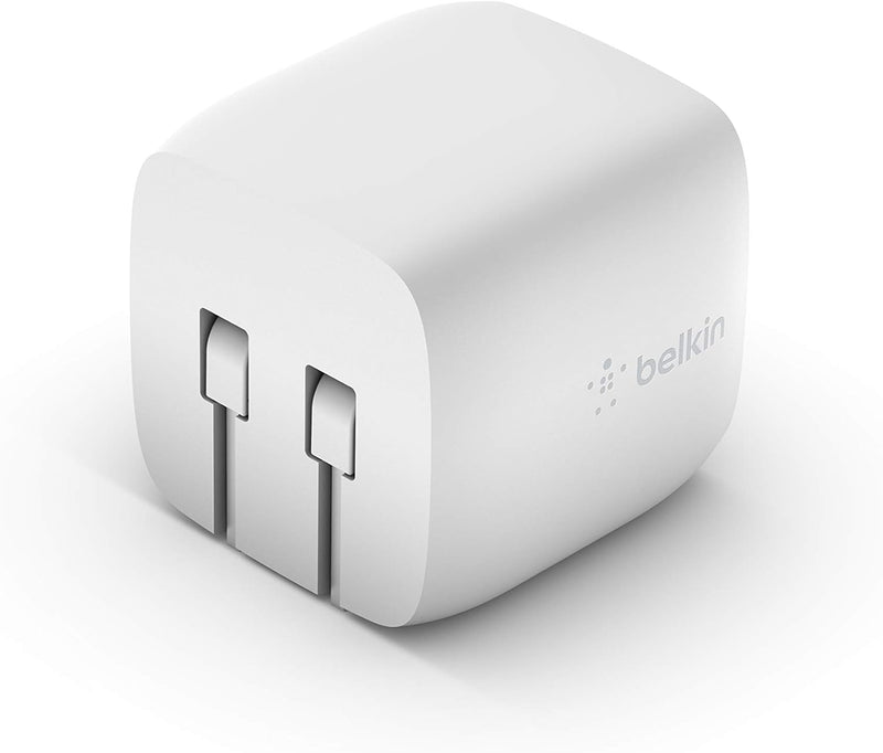 Belkin Boostcharge USB-C 30W Gan Wall Charger - Iphone Charger W/ Power Delivery - Fast Charging USB-C Charger for Iphone 15, 15 Plus, 15 Pro, 15 Pro Max, Iphone 14, Iphone 13, Macbook Pro, Ipad Pro