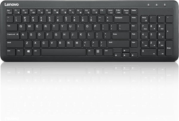 Lenovo 300 Wireless Keyboard, Black