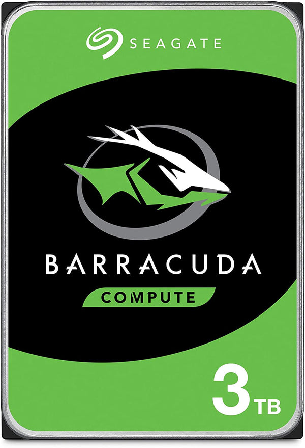 Barracuda 3TB Internal Hard Drive HDD 3.5 Inch SATA 6Gb/S 5400 RPM 256MB Cache for Computer Desktop PC Frustration Free Packaging (ST3000DM007) 3TB HDD